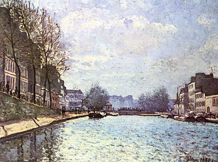 Sisley Canal Saint Martin