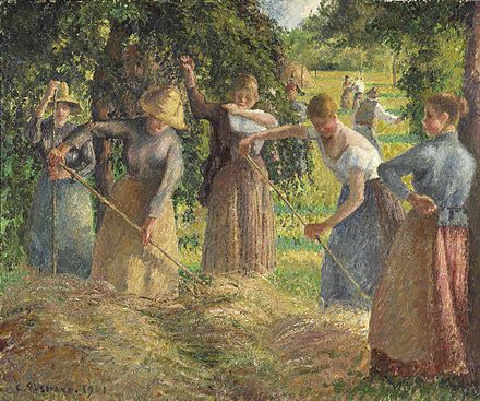 Pissaro's Hay Harvest